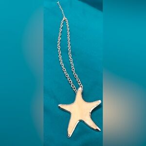 *5 for $20; Silver Starfish Pendant Necklace